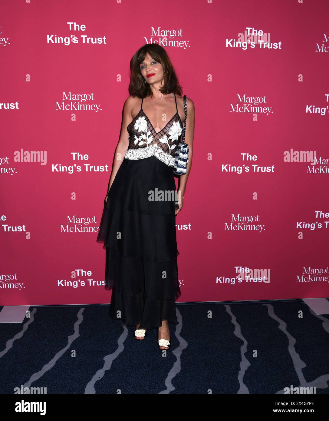 May 2, 2024, New York, New York, USA: Helena Christensen attends The King's Trust Global Gala 2024 at Cipriani South Street in New York. (Credit Image: © Photo Image Press via ZUMA Press Wire) EDITORIAL USAGE ONLY! Not for Commercial USAGE! Stock Photo