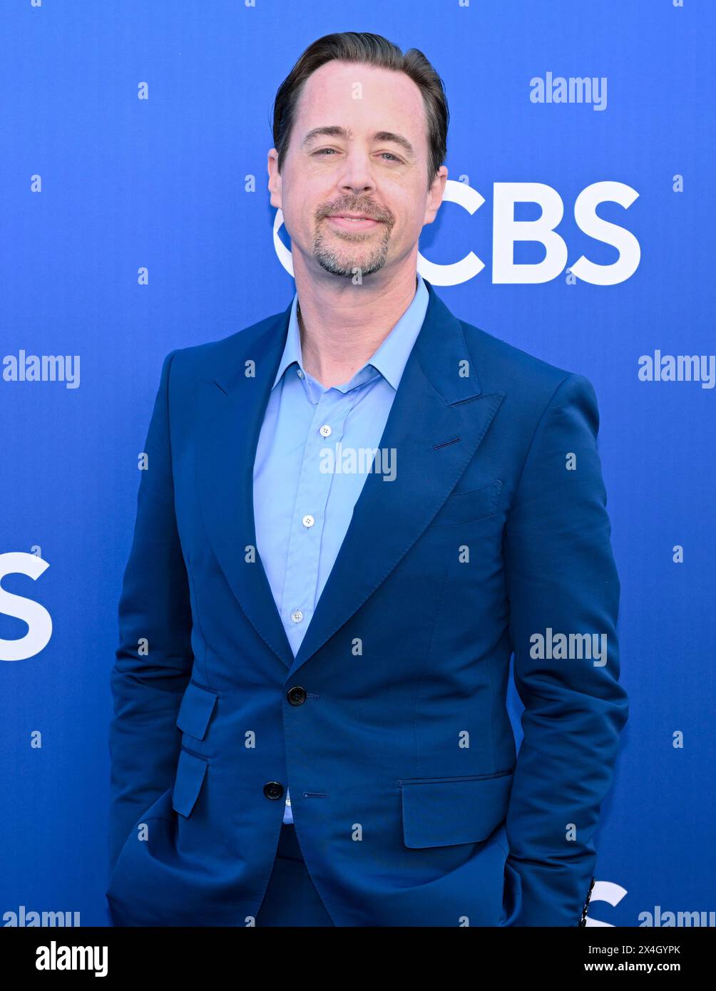 May 2, 2024, Hollywood, California, USA: Sean Murray attends The CBS 2024-25 Fall Season Fall Celebration. (Credit Image: © Billy Bennight/ZUMA Press Wire) EDITORIAL USAGE ONLY! Not for Commercial USAGE! Stock Photo