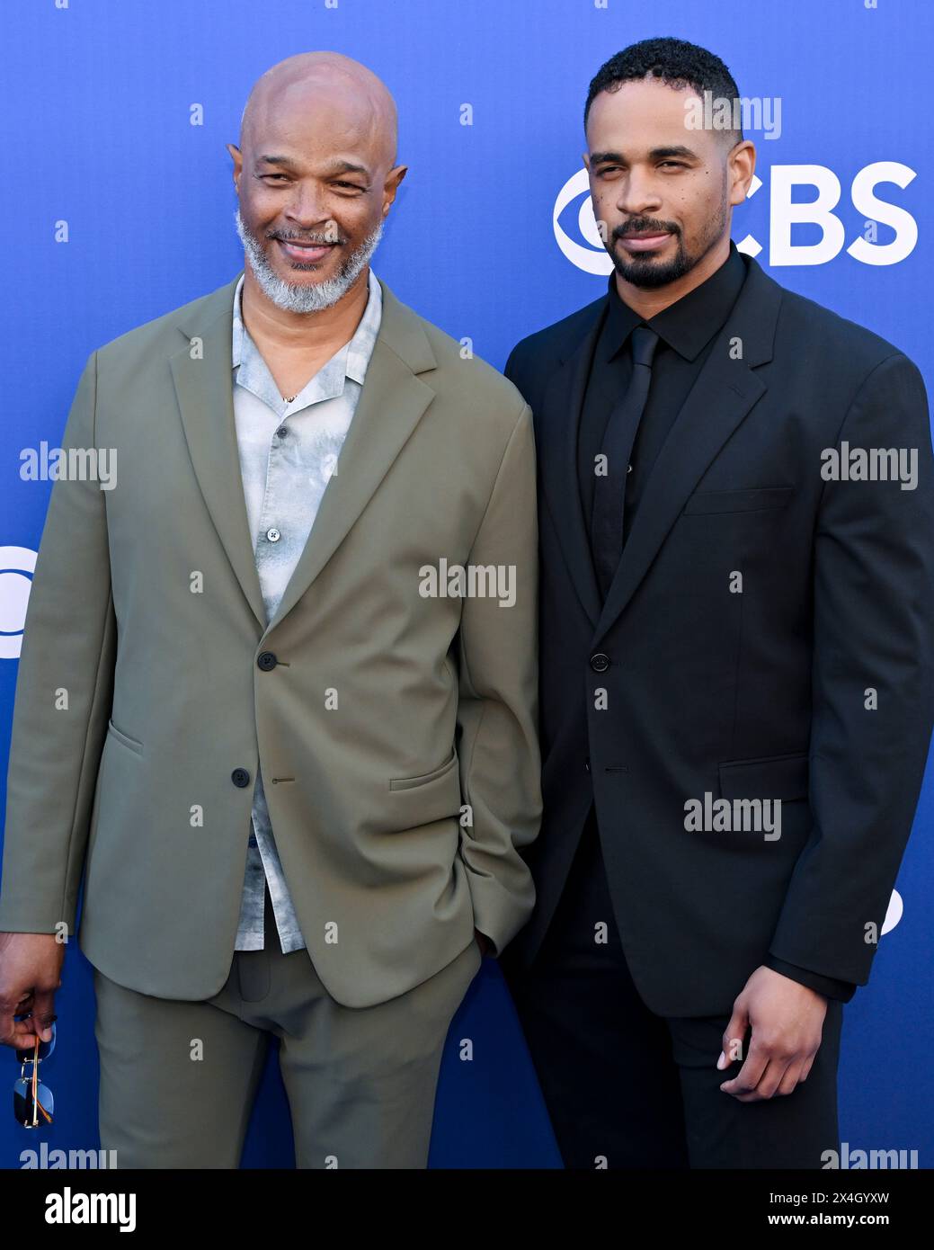 May 2, 2024, Hollywood, California, USA: Damon Wayans and Damon Wayans Jr. attend The CBS 2024-25 Fall Season Fall Celebration. (Credit Image: © Billy Bennight/ZUMA Press Wire) EDITORIAL USAGE ONLY! Not for Commercial USAGE! Stock Photo
