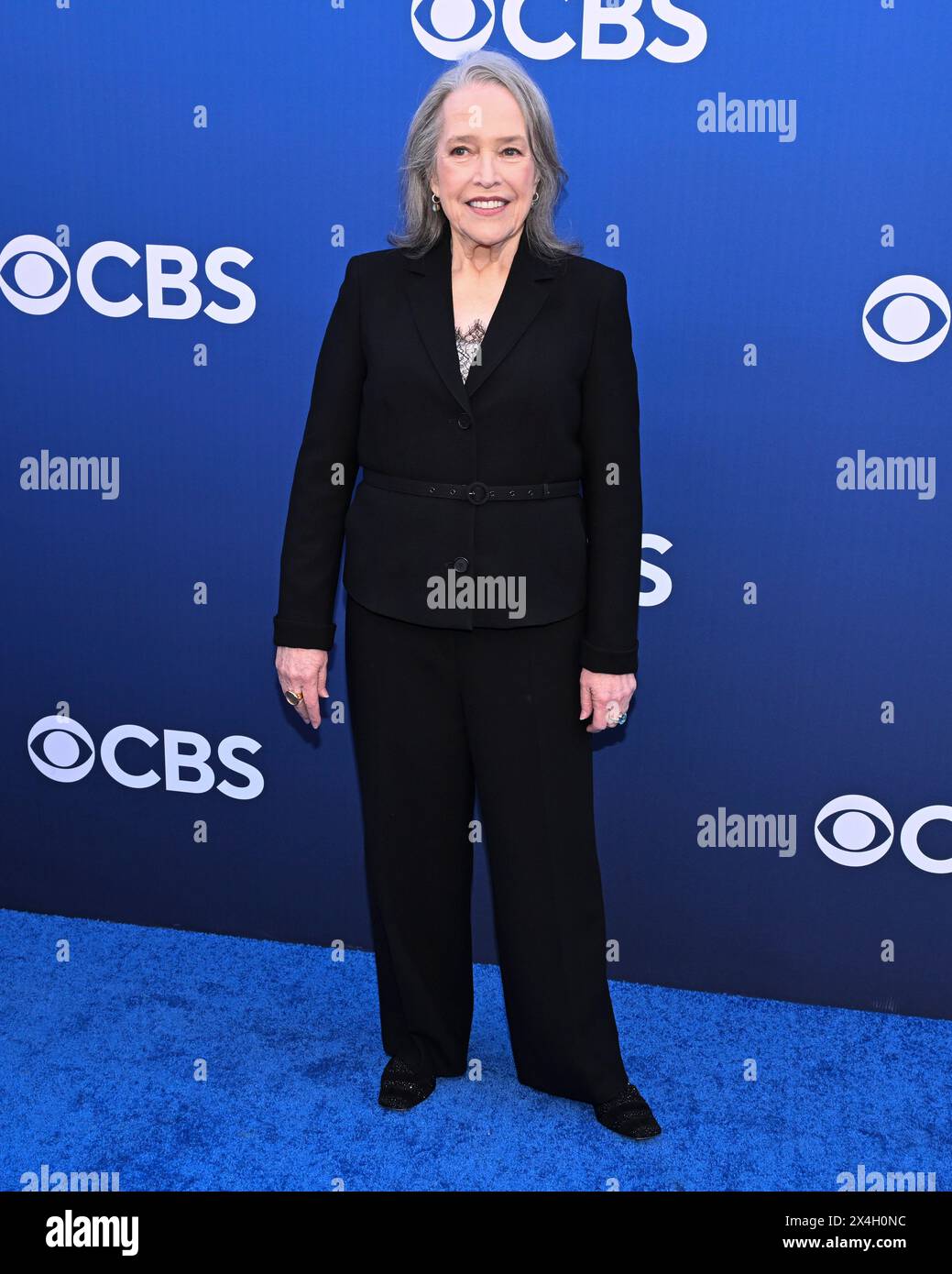 May 2, 2024, Hollywood, California, USA: Kathy Bates attends The CBS 2024-25 Fall Season Fall Celebration. (Credit Image: © Billy Bennight/ZUMA Press Wire) EDITORIAL USAGE ONLY! Not for Commercial USAGE! Stock Photo