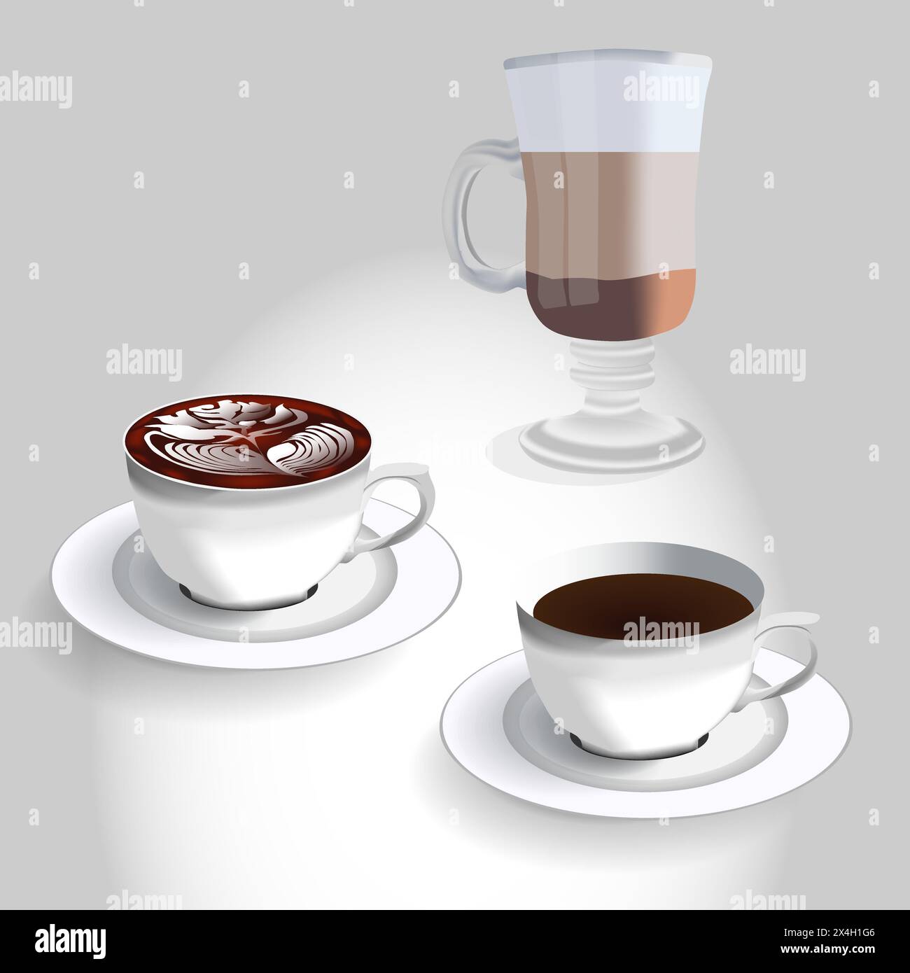 Porcelain late Stock Vector Images - Alamy