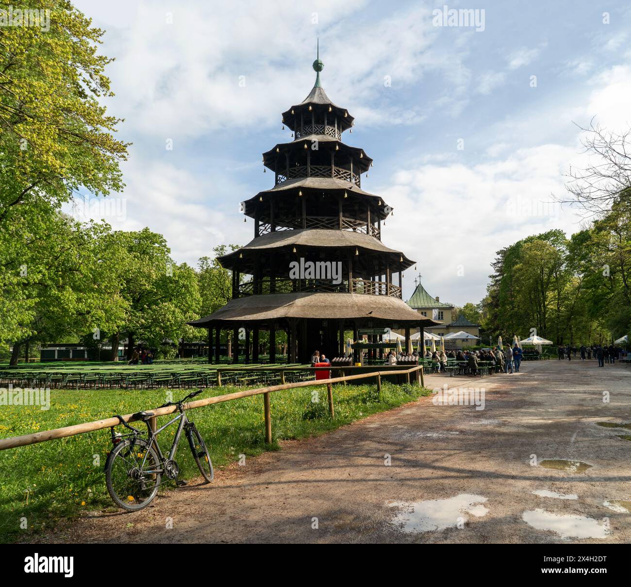 The Englischer Garten (English Garden) is a public park in the German