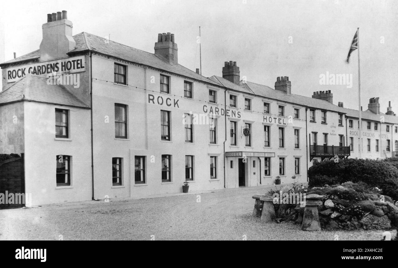 Bognor Regis, West Sussex. c.1947 A photograph of the Rock Gardens