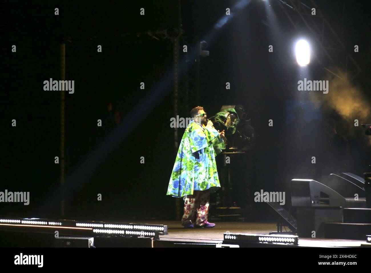 Rome, Lazio, Italy. 1st May, 2024. It was held at the Circus Maximus, the Concert of May 1, 2024, organized by CGIL, CISL, UIL in collaboration with iCompany, musical marathon that also hosts the Contest 1M NEXT 2024 with the afternoon dedicated to the Finalists. (Credit Image: © Daniela Franceschelli/Pacific Press via ZUMA Press Wire) EDITORIAL USAGE ONLY! Not for Commercial USAGE! Stock Photo