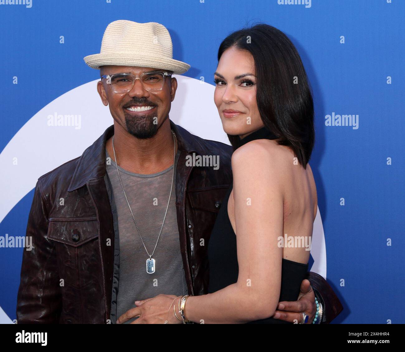 May 2, 2024, Los Angeles, Ca, USA: LOS ANGELES - MAY 2: Shemar Moore, Jesiree Dizon at the CBS Fall Preview Party at the Paramount Studios on May 2, 2024 in Los Angeles, CA (Credit Image: © Kay Blake/ZUMA Press Wire) EDITORIAL USAGE ONLY! Not for Commercial USAGE! Stock Photo