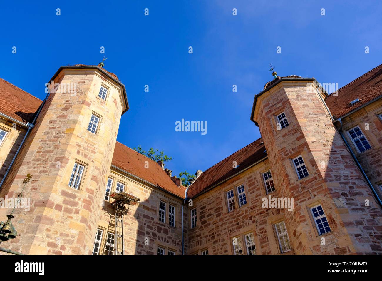 Landgrave Castle, Eschwege, Werratal, Werra-Meissner district, Hesse, Germany Stock Photo