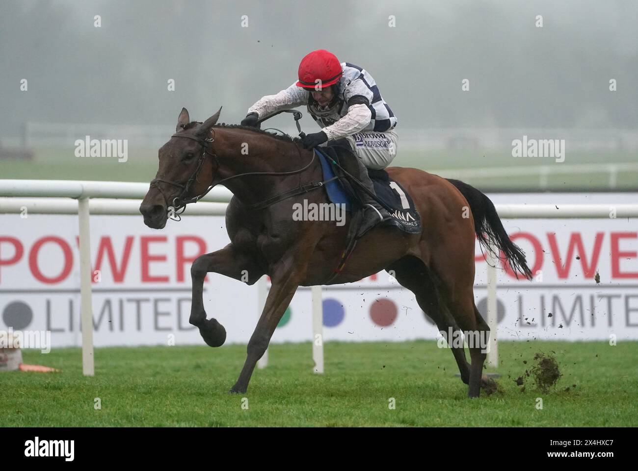 Ballyburn ridden by Paul Townend on the way to winning the Alanna Homes Champion Novice Hurdle during day four of the Punchestown Festival at Punchestown Racecourse, County Kildare. Picture date: Friday May 3, 2024. Stock Photo