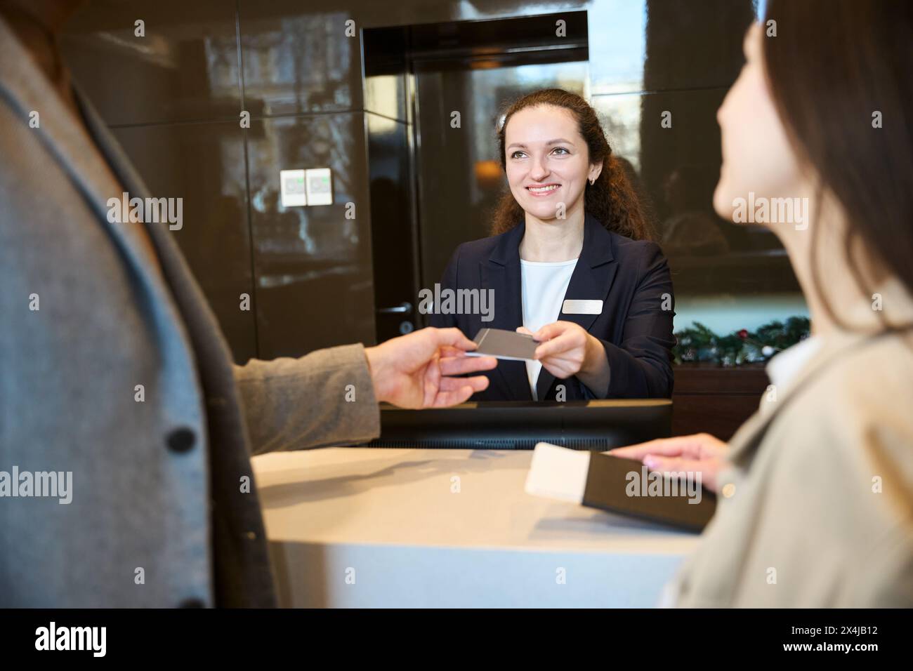 Foyer hotel checking in hi-res stock photography and images - Alamy