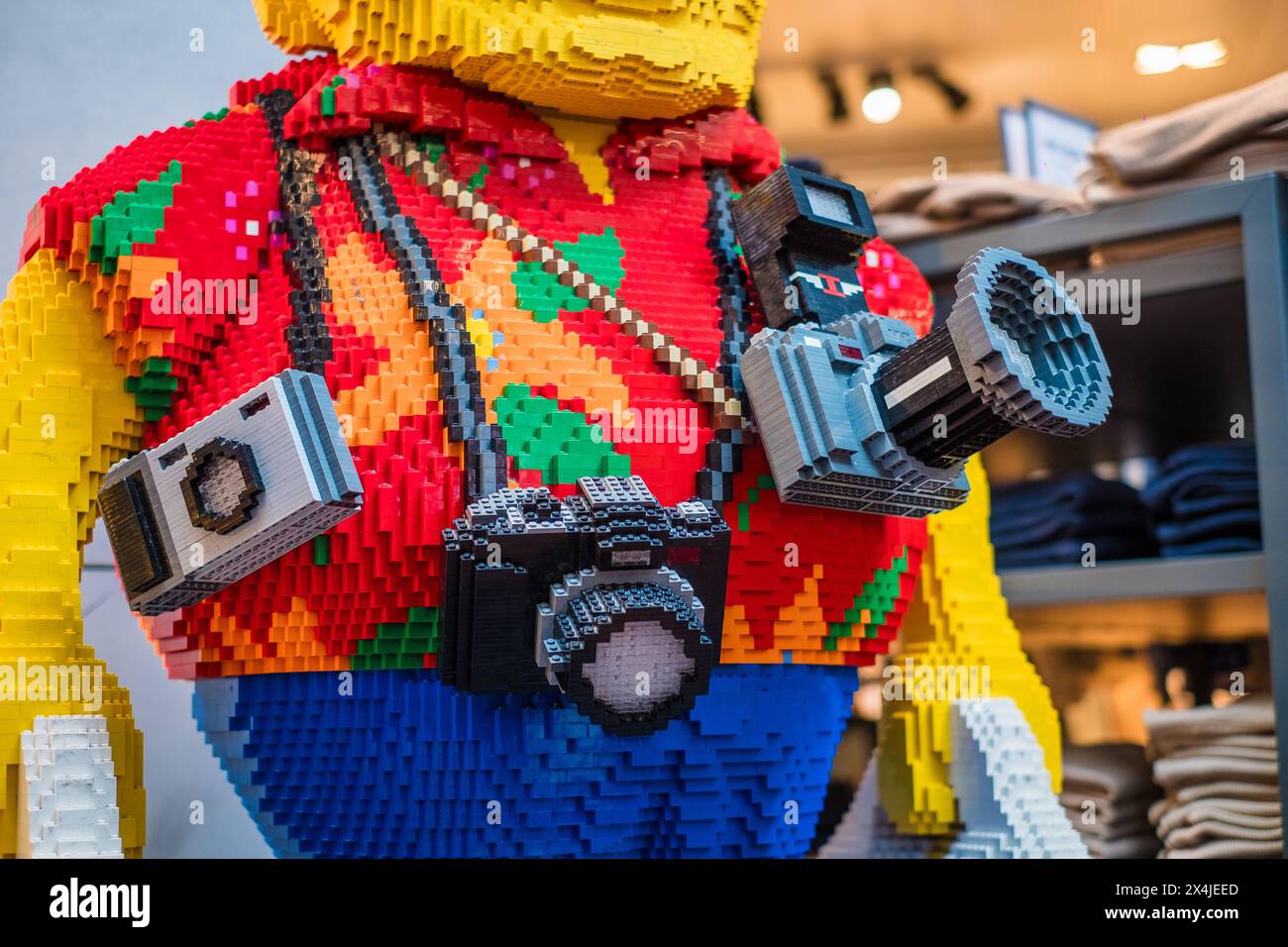Lego brick sculpture hi res stock photography and images Alamy