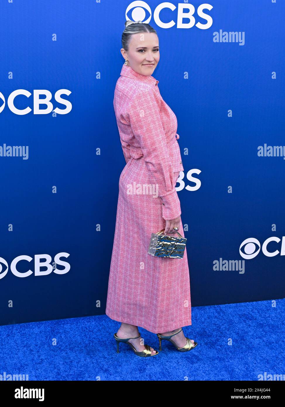 May 2, 2024, Hollywood, California, USA: Emily Osment attends The CBS 2024-25 Fall Season Fall Celebration. (Credit Image: © Billy Bennight/ZUMA Press Wire) EDITORIAL USAGE ONLY! Not for Commercial USAGE! Stock Photo