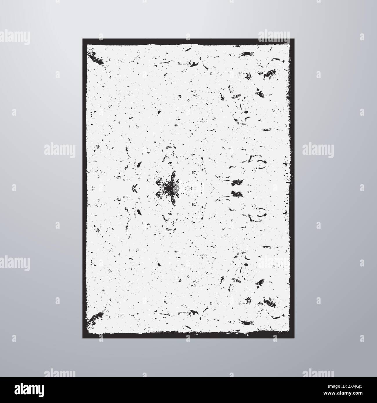 Simple frame with grunge texture style Stock Vector Image & Art - Alamy