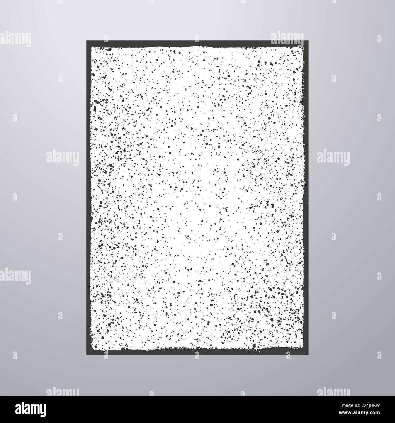 Simple frame with grunge texture style Stock Vector Image & Art - Alamy