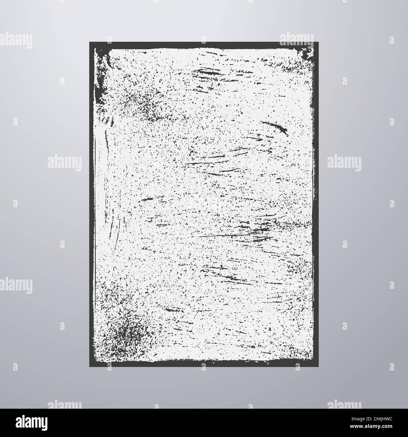 Simple frame with grunge texture style Stock Vector Image & Art - Alamy