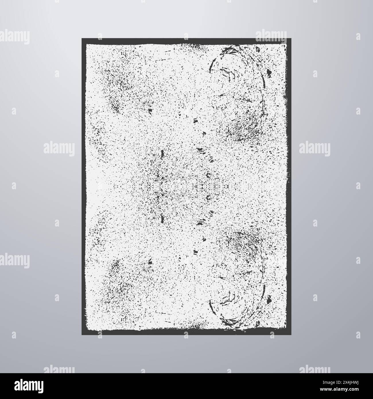 Simple frame with grunge texture style Stock Vector Image & Art - Alamy