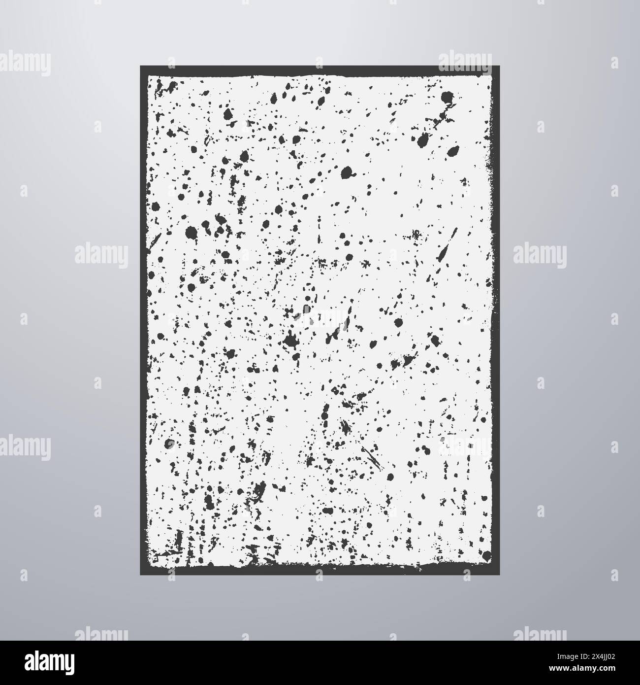 Simple frame with grunge texture style Stock Vector Image & Art - Alamy