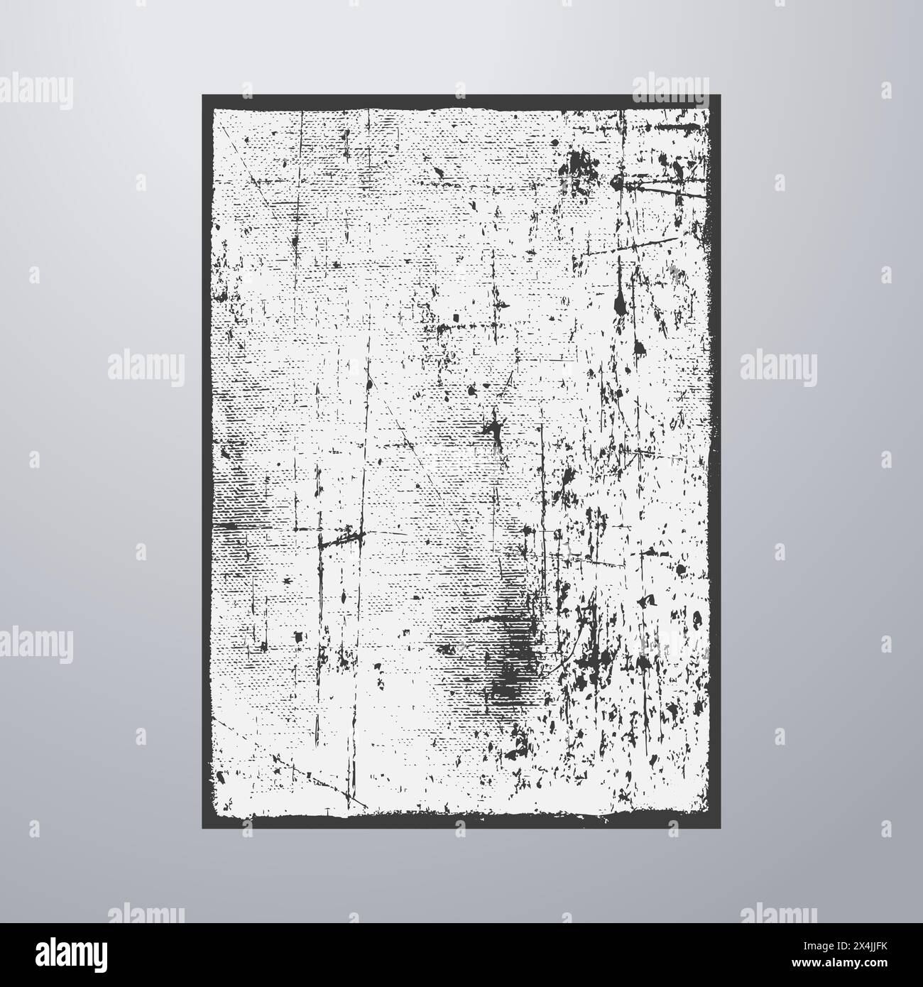 Simple frame with grunge texture style Stock Vector Image & Art - Alamy