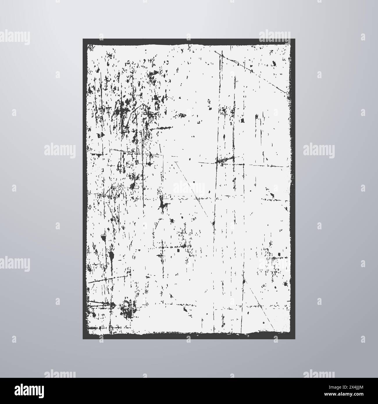 Simple frame with grunge texture style Stock Vector Image & Art - Alamy