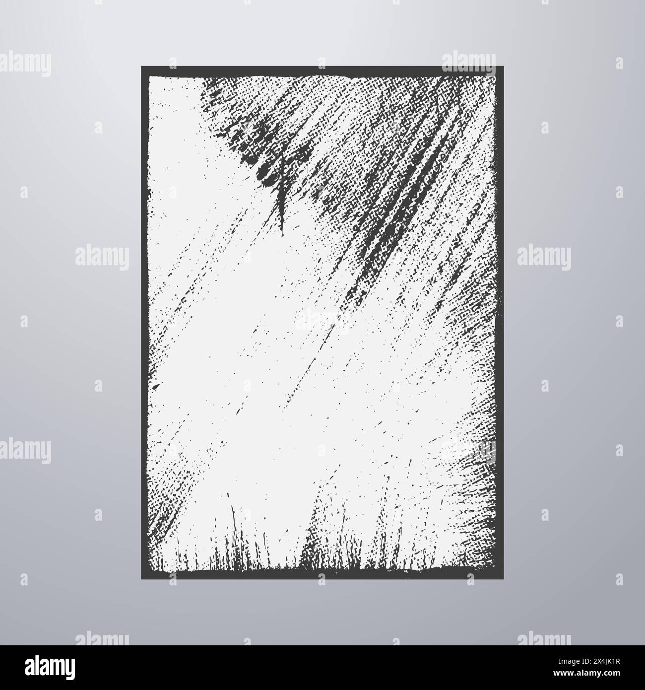 Techture Frame Design Simple frame with grunge texture style Stock Vector Image & Art - Alamy