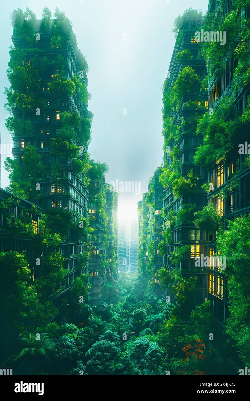 Green city planning hi-res stock photography and images - Alamy