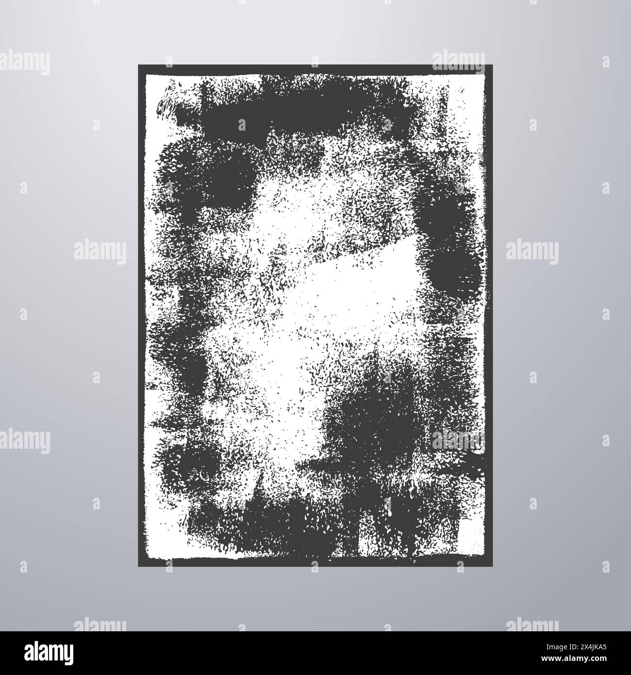 Simple frame with grunge texture style Stock Vector Image & Art - Alamy