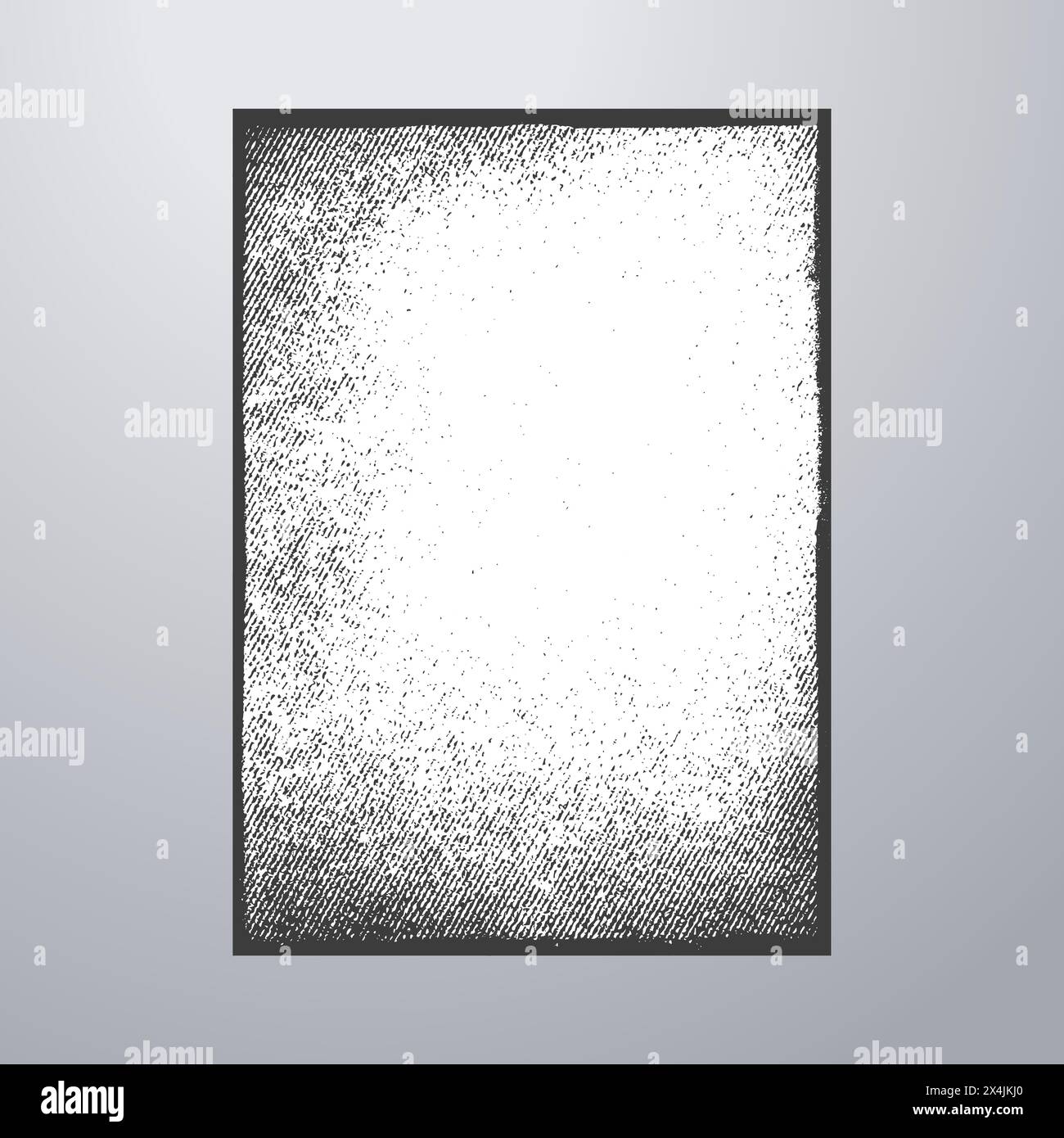 Simple frame with grunge texture style Stock Vector Image & Art - Alamy
