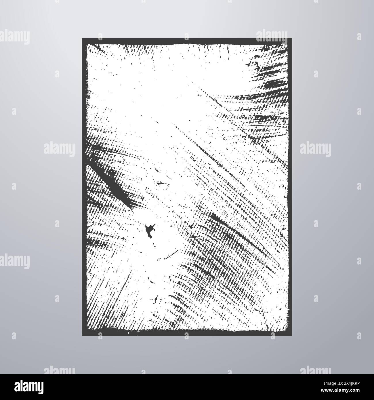 Simple frame with grunge texture style Stock Vector Image & Art - Alamy