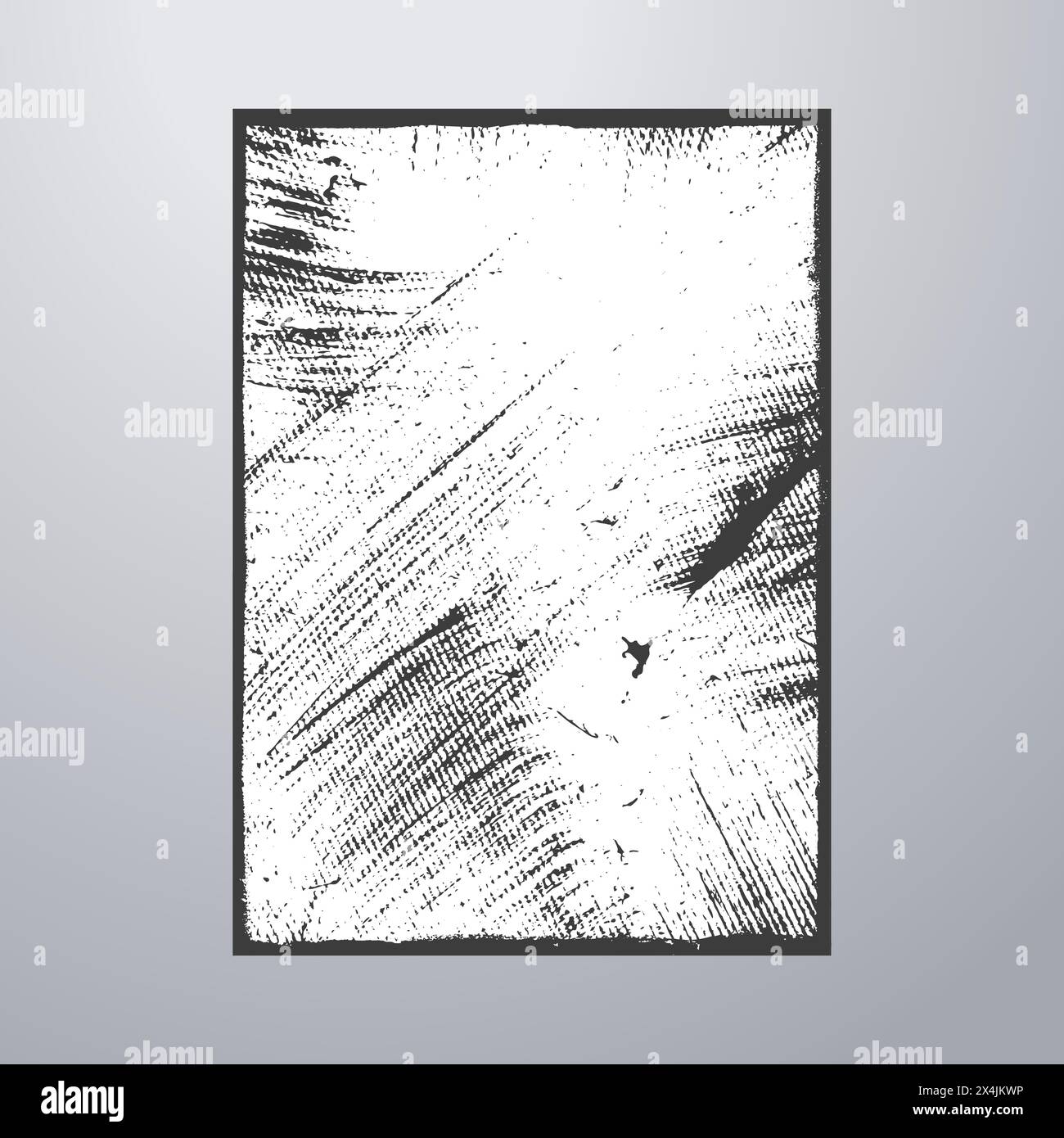 Simple frame with grunge texture style Stock Vector Image & Art - Alamy