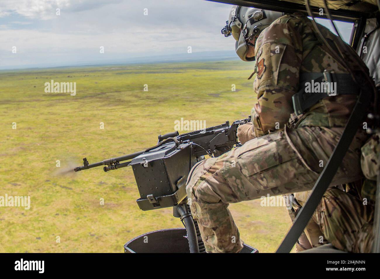 Boise, Idaho, USA. 25th Apr, 2024. U.S. Air Force gunner, U.S. Air ...