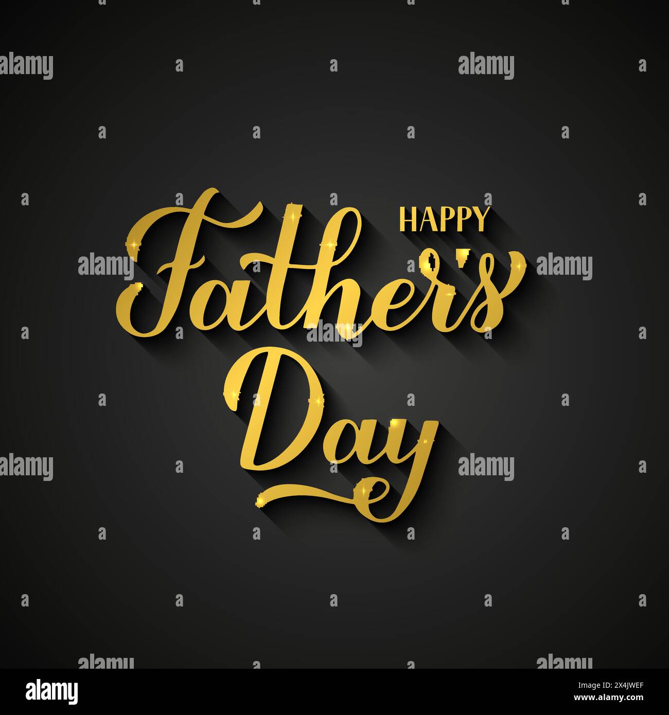 Father Gold Text Design Happy Fathers Day gold calligraphy. Father day celebration typography ...
