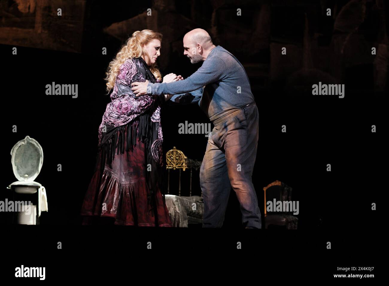 presentation of the opera JUAN JOSE at the Zarzuela Theater in Madrid. April 2, 2024, Spain Featuring: actor Where: Madrid, Spain When: 02 Apr 2024 Credit: Oscar Gonzalez/WENN Stock Photo