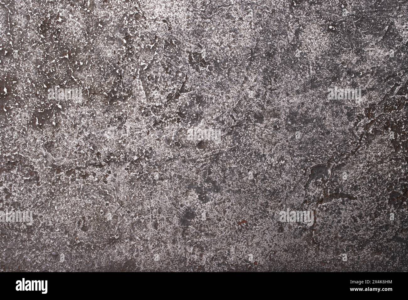 chrome steel surface with copy space. silver metal texture Stock Photo