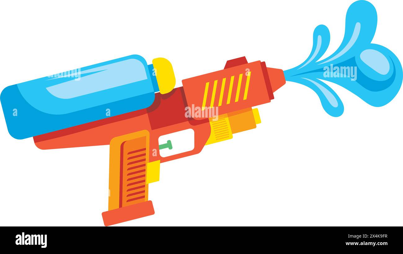 thingyan festival plastic water gun Stock Vector Image & Art - Alamy