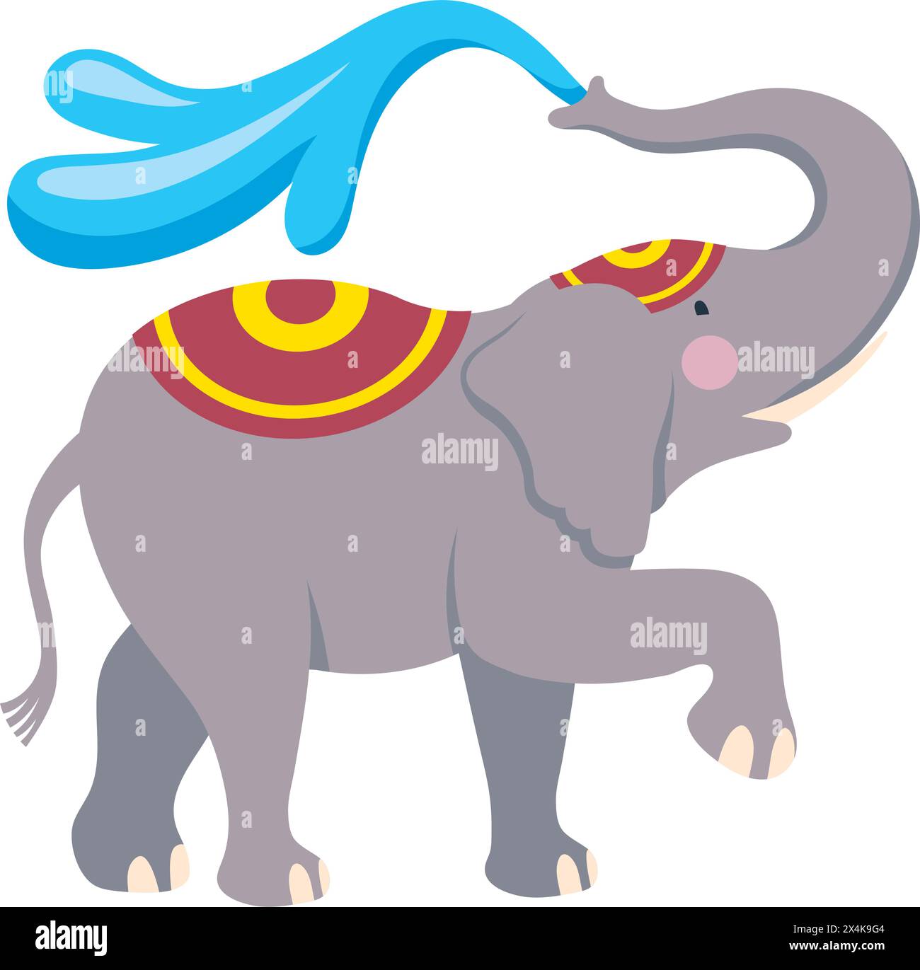 thingyan festival elephant Stock Vector Image & Art - Alamy