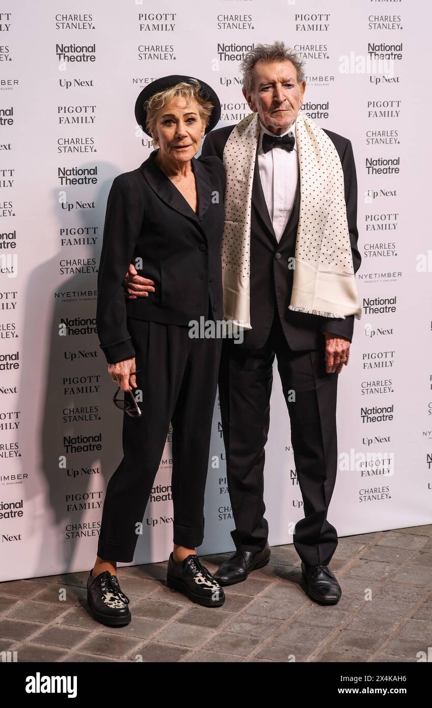 London, UK. 01st May, 2024. Zoe Wanamaker CBE and Gawn Grainger attend the National Theatre 'Up Next' Gala in London. (Photo by Brett Cove/SOPA Images/Sipa USA) Credit: Sipa USA/Alamy Live News Stock Photo