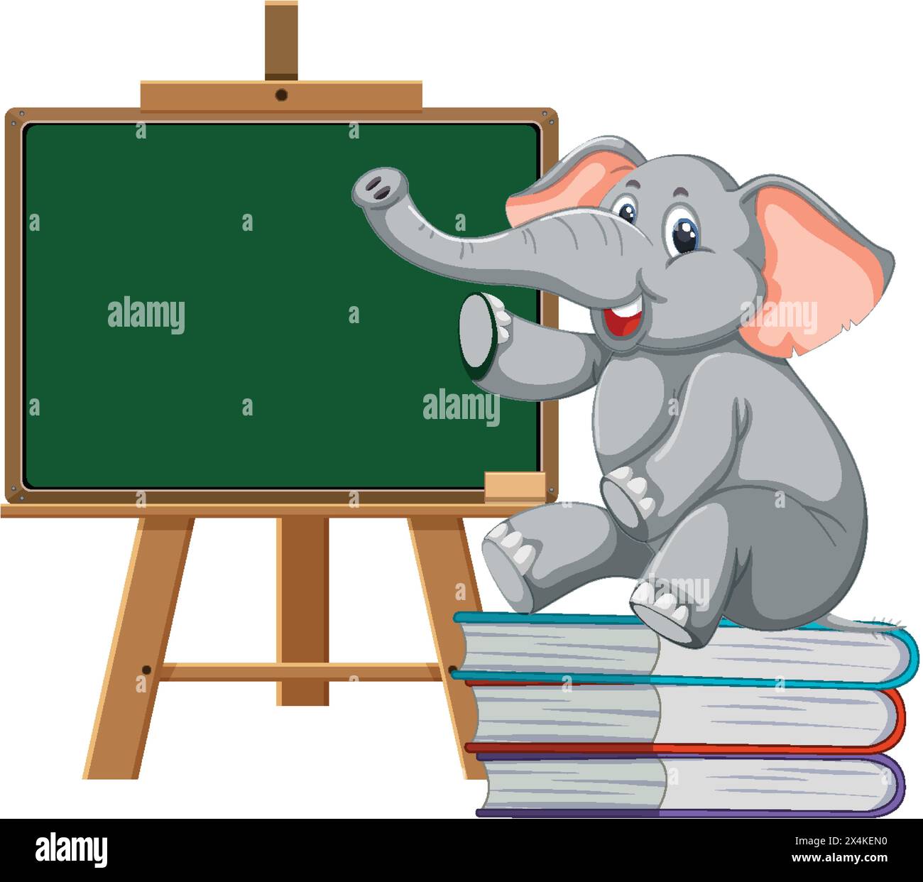 Sitting blackboard education learning Stock Vector Images - Alamy