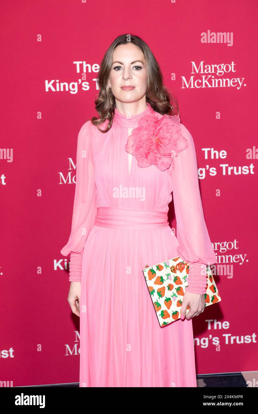 New York, United States. 02nd May, 2024. Hannah Young is attending The King's Trust Global Gala 2024 at Cipriani South Street in New York City, USA, on May 2, 2024. (Photo by Thenews2/NurPhoto) Credit: NurPhoto SRL/Alamy Live News Stock Photo
