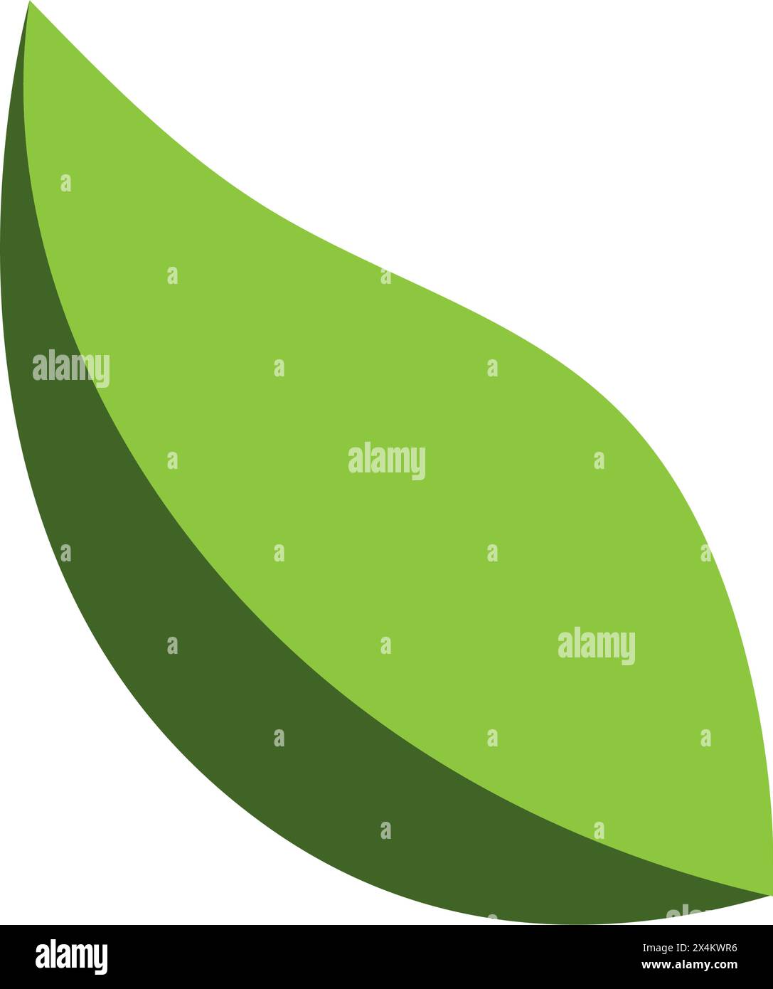 Green leaf icon vector symbol design Stock Vector Image & Art - Alamy