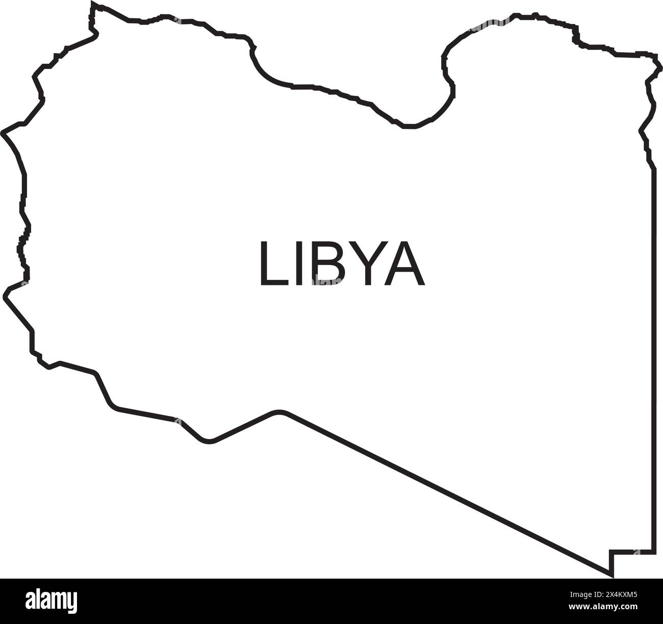 Libya map icon,vector illustration symbol background Stock Vector Image ...