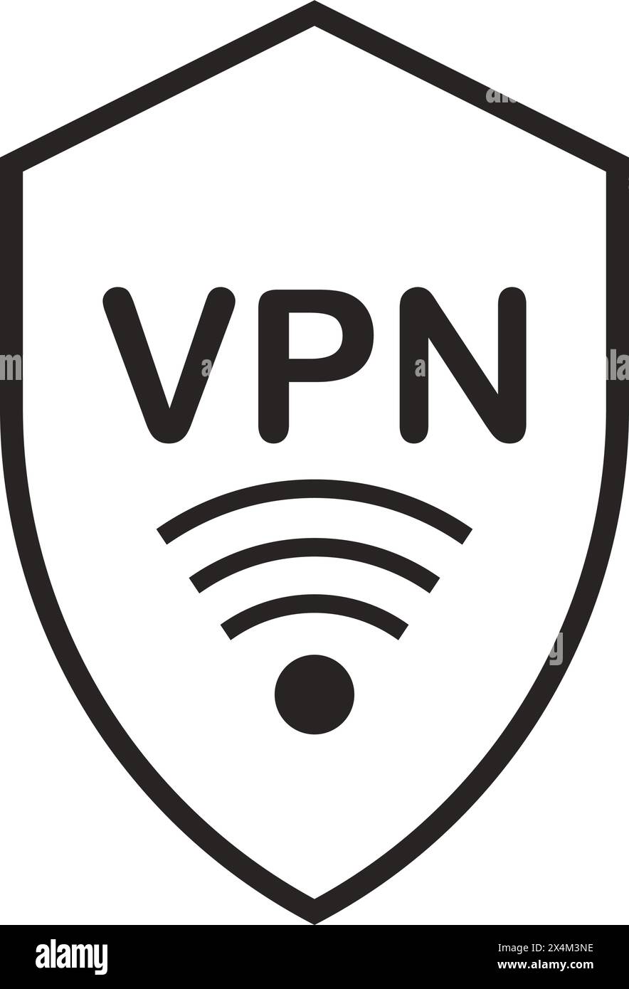 Virtual private network illustration hi-res stock photography and ...