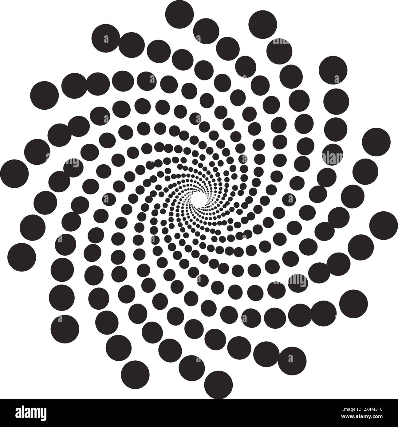 spiral-graphic-with-waving-star-label-vector-illustration-design-stock