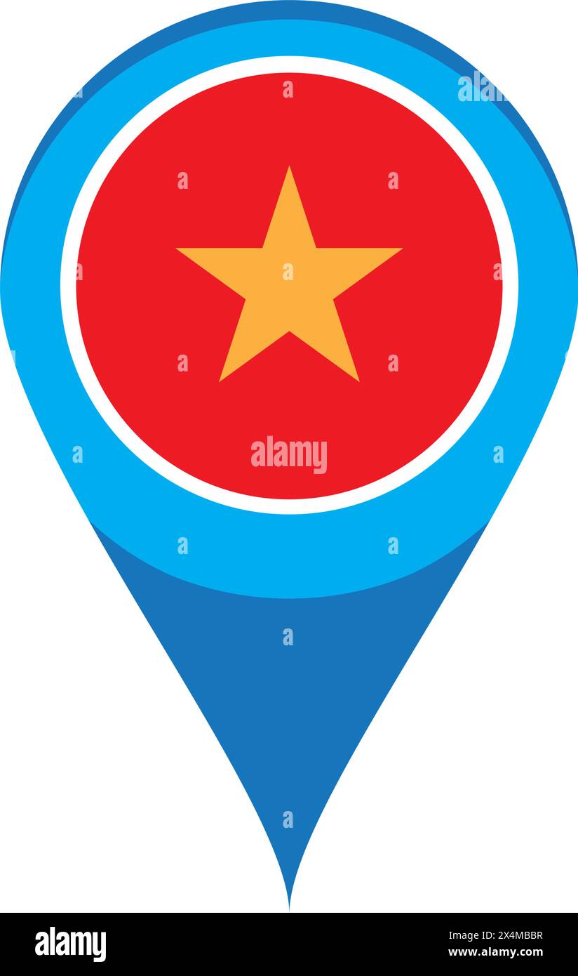 vietnam location icon vector illustration symbol design Stock Vector ...