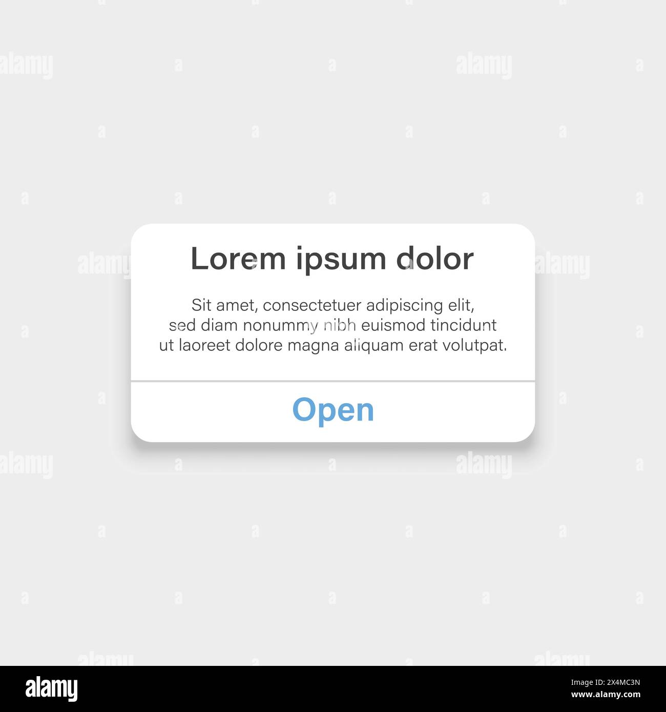 New message icon in flat style. Incoming inbox email vector ...