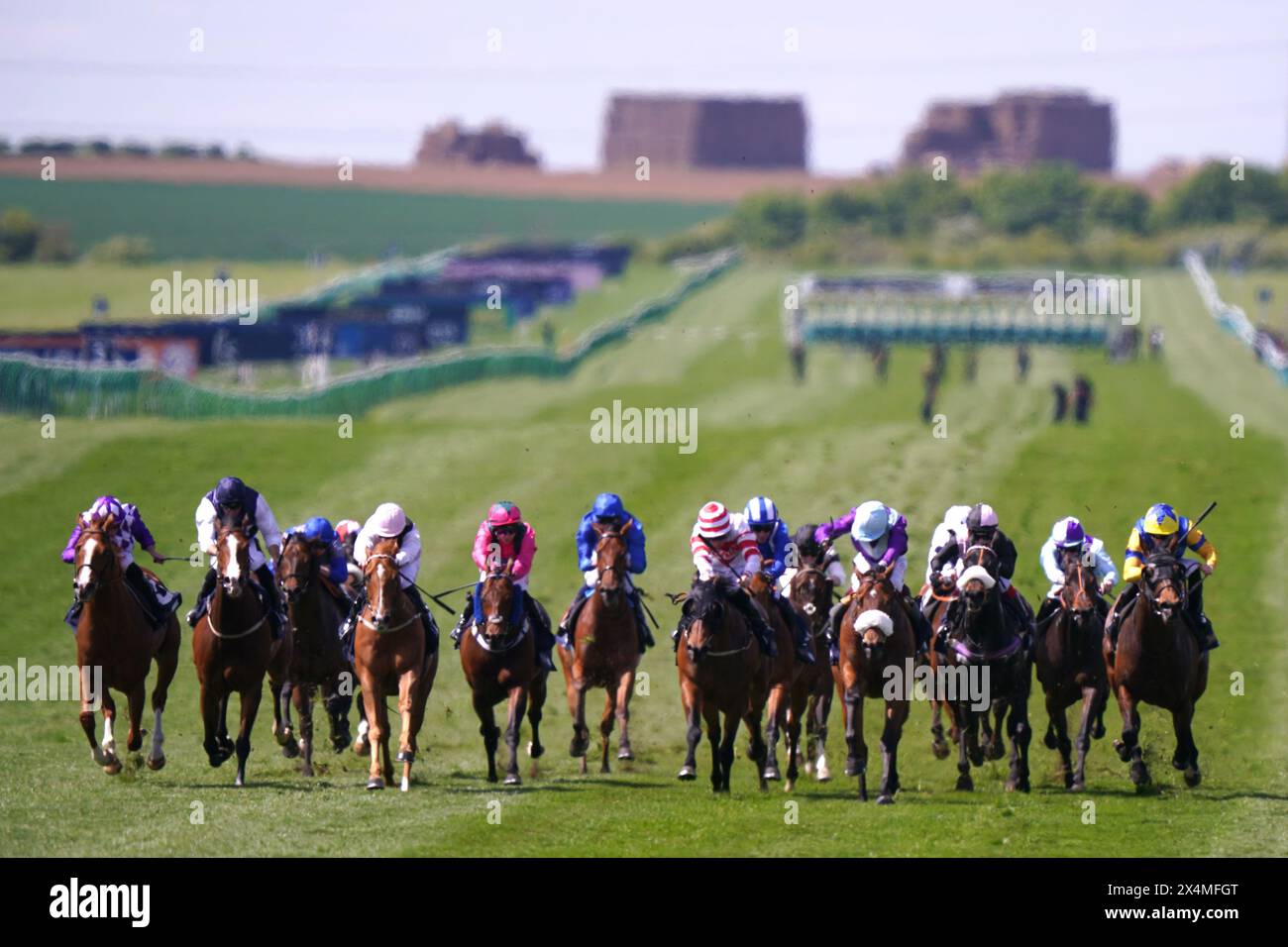 Runners and riders in the William Hill Extra Place Races Handicap on