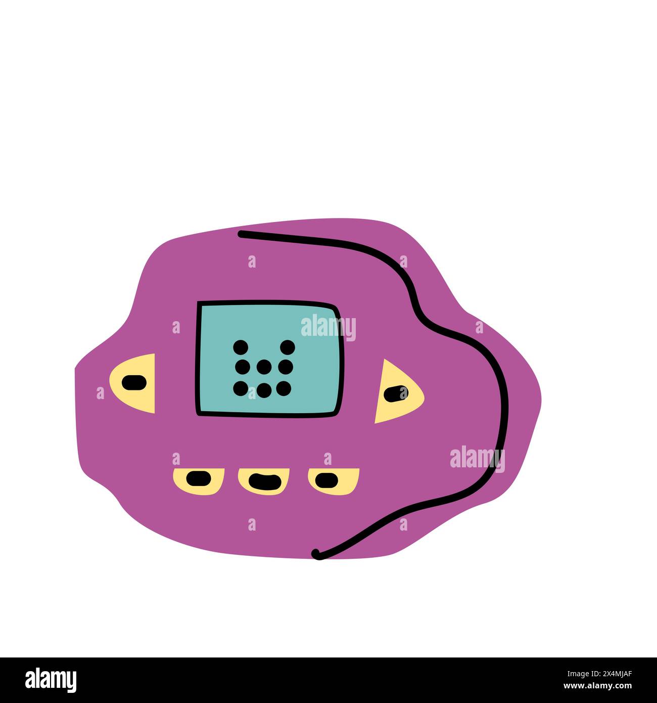 90s retro element or 80s, or y2k element, retro style. Can use for ...
