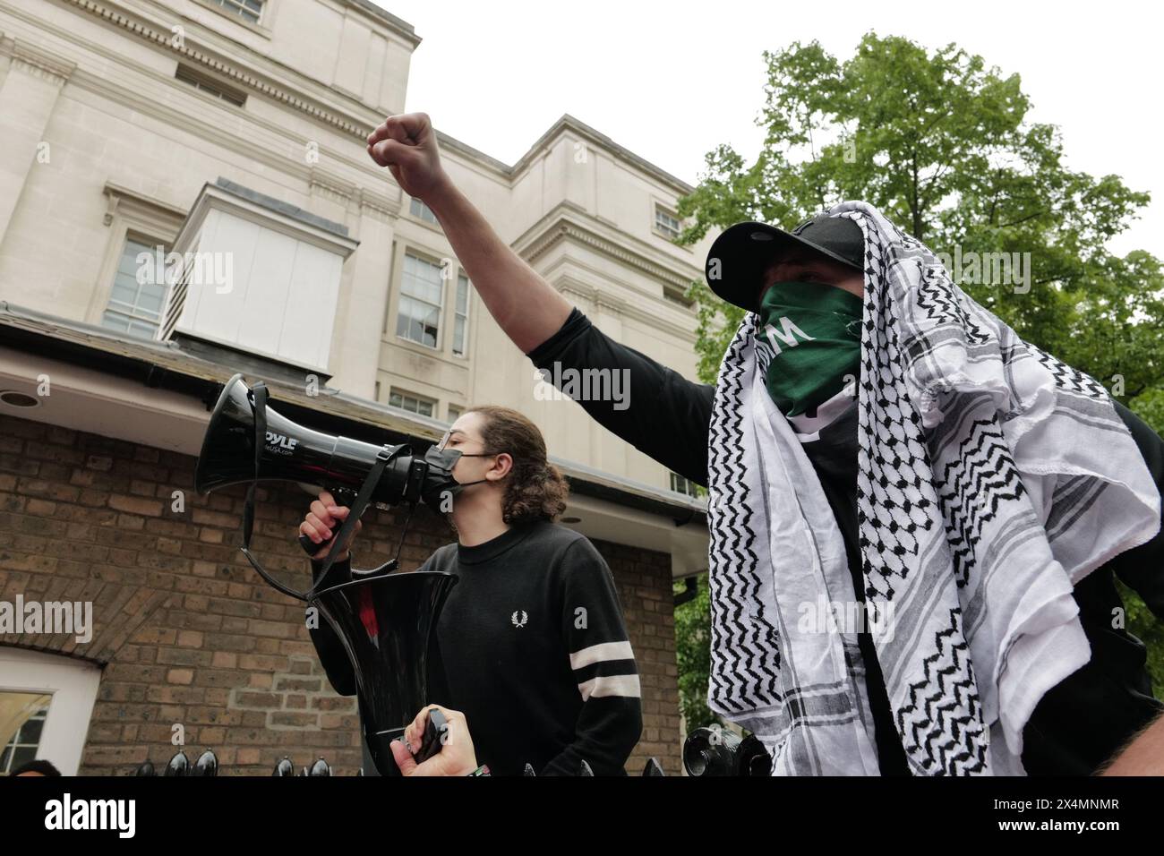 London / UK. 04 May 2024. Inspired by students across the United States, where thousands have been arrested, similar encampments have started at universities in Bristol, Manchester, and Warwick in the UK.Alamy Live News / Aubrey Fagon Credit: Aubrey Fagon/Alamy Live News Stock Photo
