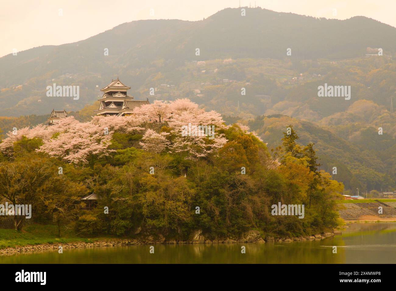 Japan, Shikoku, Ozu, Castle Stock Photo - Alamy