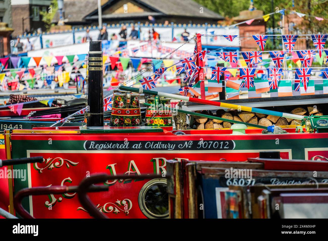 London, UK. 4th May, 2024. The IWA Canalway Cavalcade takes place in