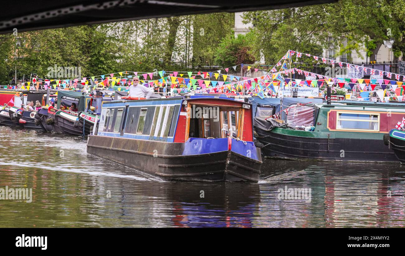 London, UK. 04th May, 2024. The annual IWA Canalway Cavalcade returns