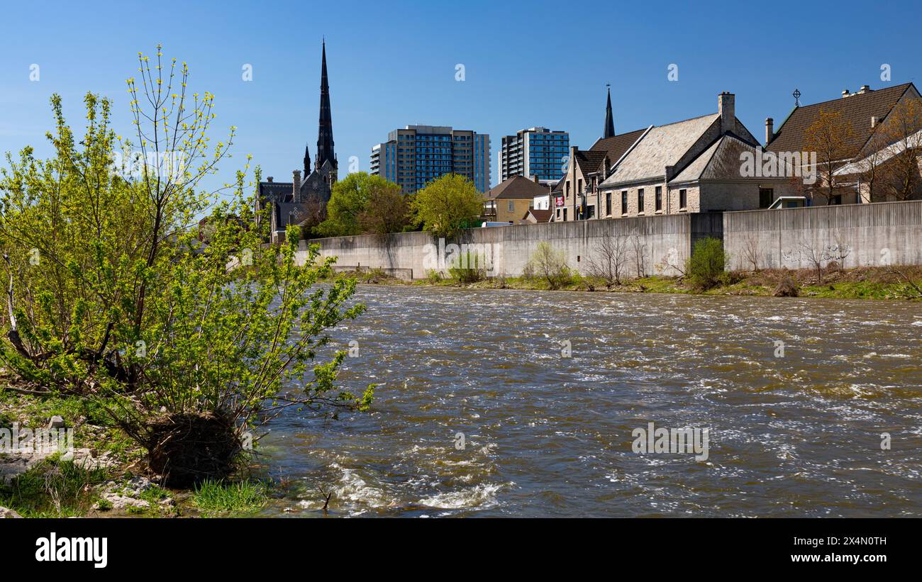 View Of Cambridge Skyline 2024 Cambridge Ontario Canada Stock Photo View of cambridge skyline 2024 cambridge ontario canada stock photo
