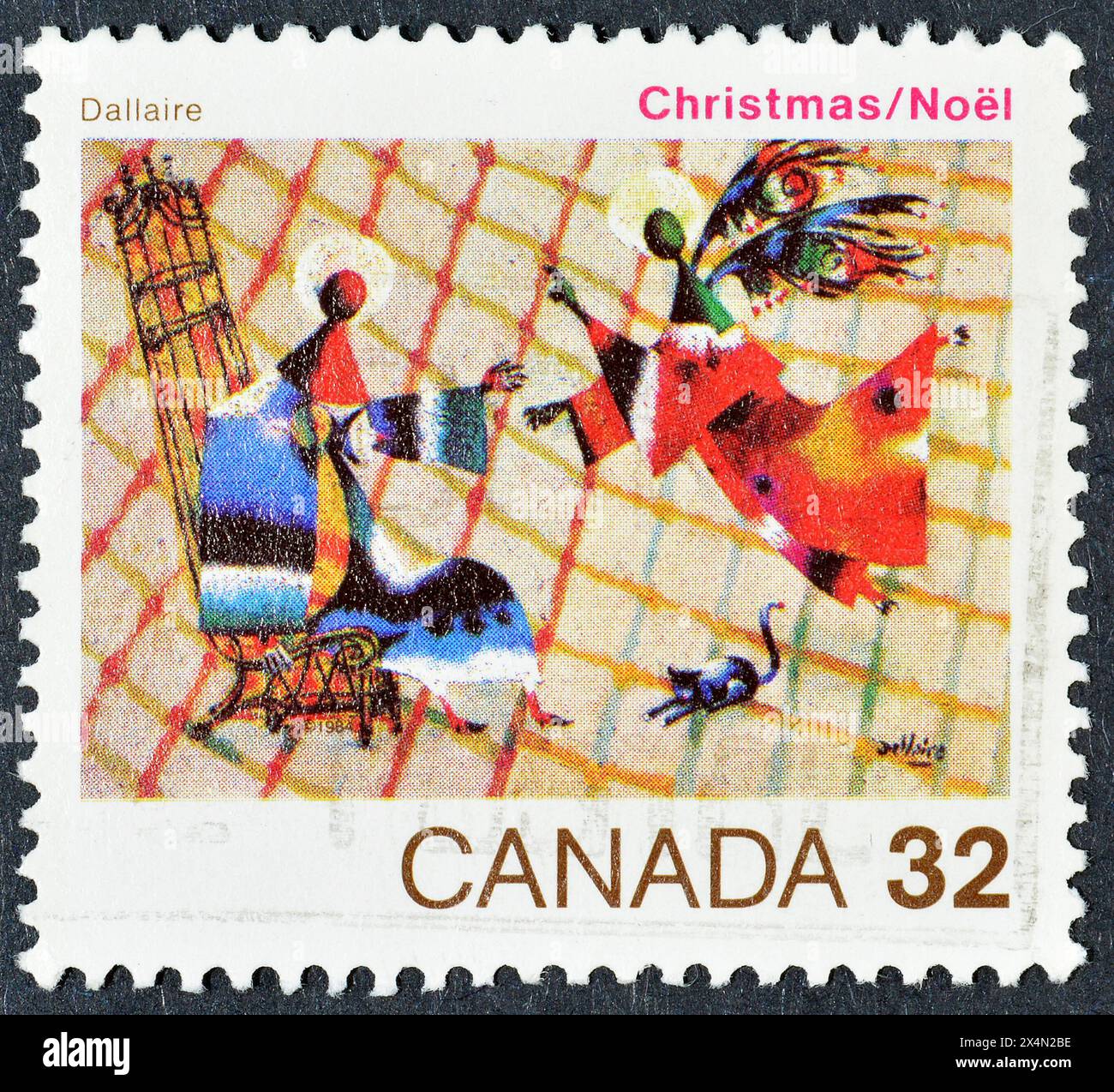 Christmas postage stamp canada hi-res stock photography and Christmas postage stamp canada hi-res stock photography and